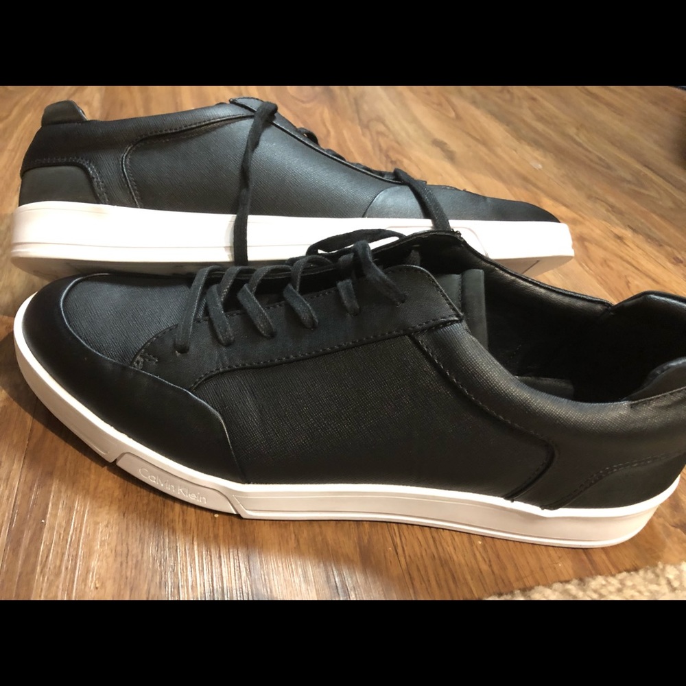 Black Men’s Calvin Klein Sneakers 12
